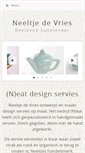 Mobile Screenshot of neeltjedevries.nl