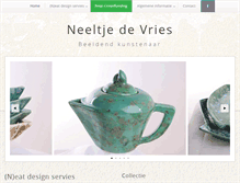 Tablet Screenshot of neeltjedevries.nl